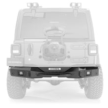 Load image into Gallery viewer, 07-18-Jeep-Wrangler-JkJku-Rockline-Rear-Full-Width-Bumper