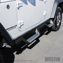 Load image into Gallery viewer, 07-18-Jeep-Wrangler-Jku-4Dr.-Hdx-Stainless-Drop-Nerf-Step-Bars---Tex.-Blk