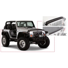 Load image into Gallery viewer, 07-18-Jeep-Wrangler-Trail-Armor-Hood-And-Tailgate-Protector-Excl-Power-Dome-Hood---Black