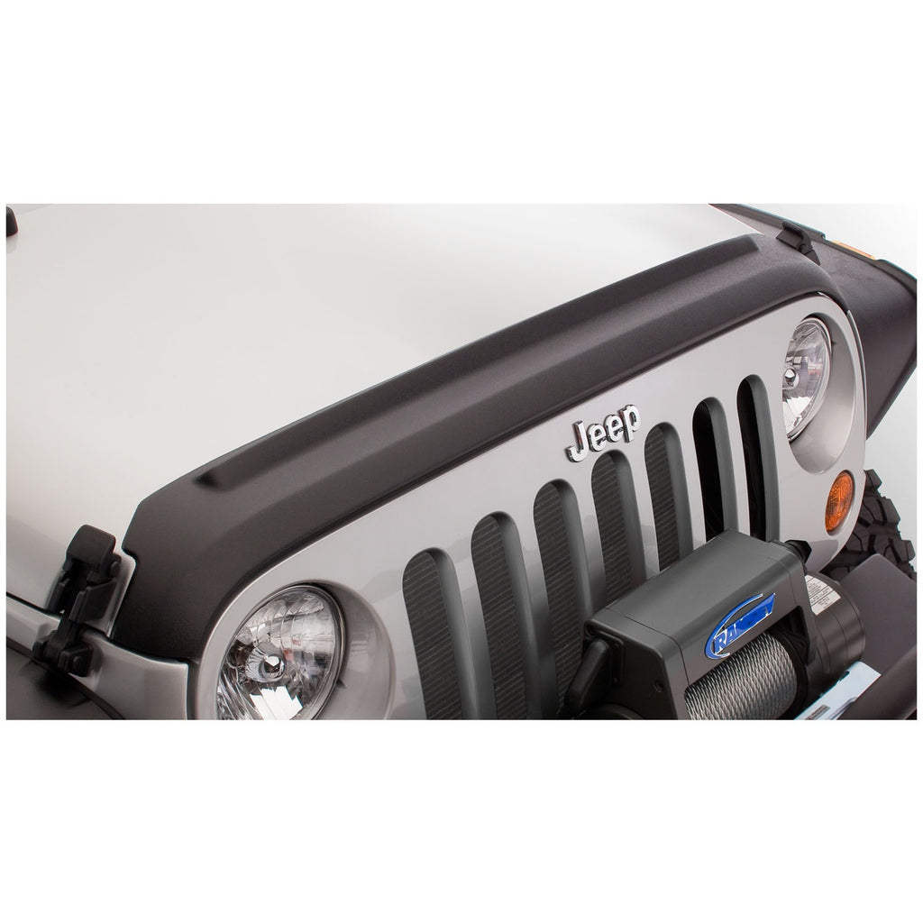 07-18-Jeep-Wrangler-Trail-Armor-Hood-And-Tailgate-Protector-Excl-Power-Dome-Hood---Black