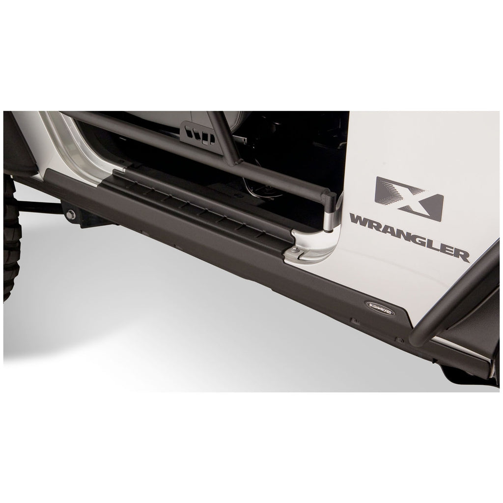 07-18-Jeep-Wrangler-Trail-Armor-Rocker-Panel-And-Sill-Plate-Cover---Black