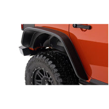 Load image into Gallery viewer, 07-18-Jeep-Wrangler-Unlimited-Flat-Style-Flares-2Pc-4-Door-Sport-Utility-Only---Black