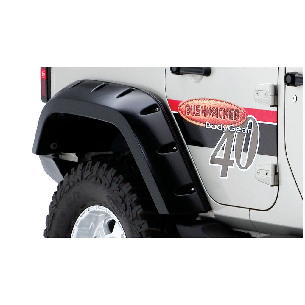 07-18-Jeep-Wrangler-Unlimited-Max-Pocket-Style-Flares-2Pc-Extended-Coverage---Black