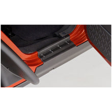 Load image into Gallery viewer, 07-18-Jeep-Wrangler-Unlimited-Trail-Armor-Rocker-Panel-And-Sill-Plate-Cover---Black