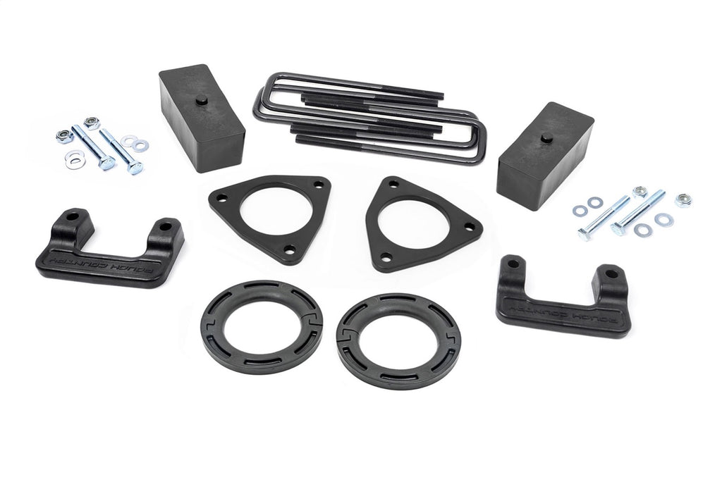Rough Country 1312 Leveling Lift Kit for Select Chevrolet Silverado 1500, GMC Sierra