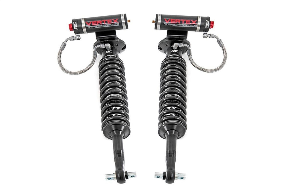 Rough Country 689001 Vertex 2.5 Reservoir Coil Over Shock Absorber Set for Select Chevrolet Silverado 1500, GMC Sierra