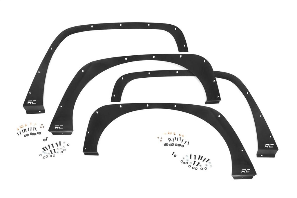 Rough Country 10538 Fender Delete Kit for Select Jeep Wrangler, Jeep Wrangler JK