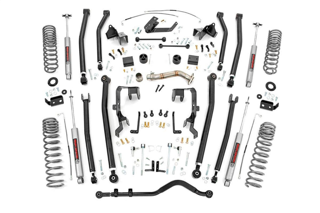 Rough Country 78630A Suspension Lift Kit for Select Jeep Wrangler, Jeep Wrangler JK