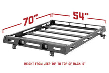 Load image into Gallery viewer, Rough Country 10622 Roof Rack System for Select Jeep Wrangler