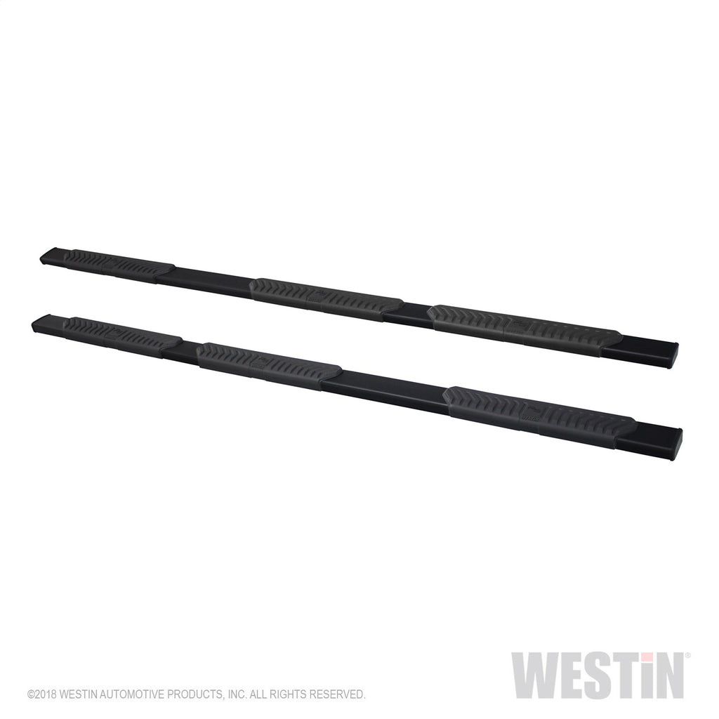 07-19-Chevy-SilveradoSierra-Crew-Cab-(85Ft-Bed)-R5-M-Series-Wheel-To-Wheel-Nerf-Bars---Blk