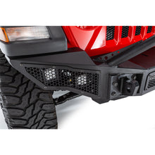 Load image into Gallery viewer, 07-20-Jeep-Wrangler-JlJluJkJkuGladiator-Jt-Rockline-Full-Width-Bumper-W-Overrider