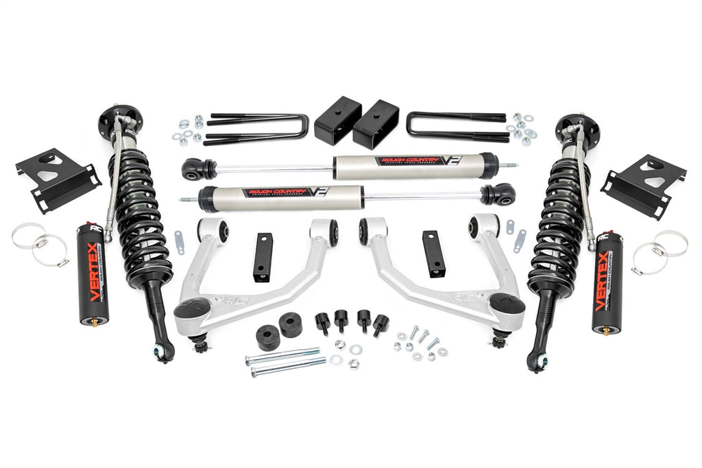 Rough Country 76857 Suspension Lift Kit w/V2 Shocks for Select Toyota Tundra