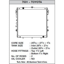 Load image into Gallery viewer, 07-21-Toyota-Tundra-V8-(At--Mt)--08-22-Sequoia-All-Aluminum-Radiator