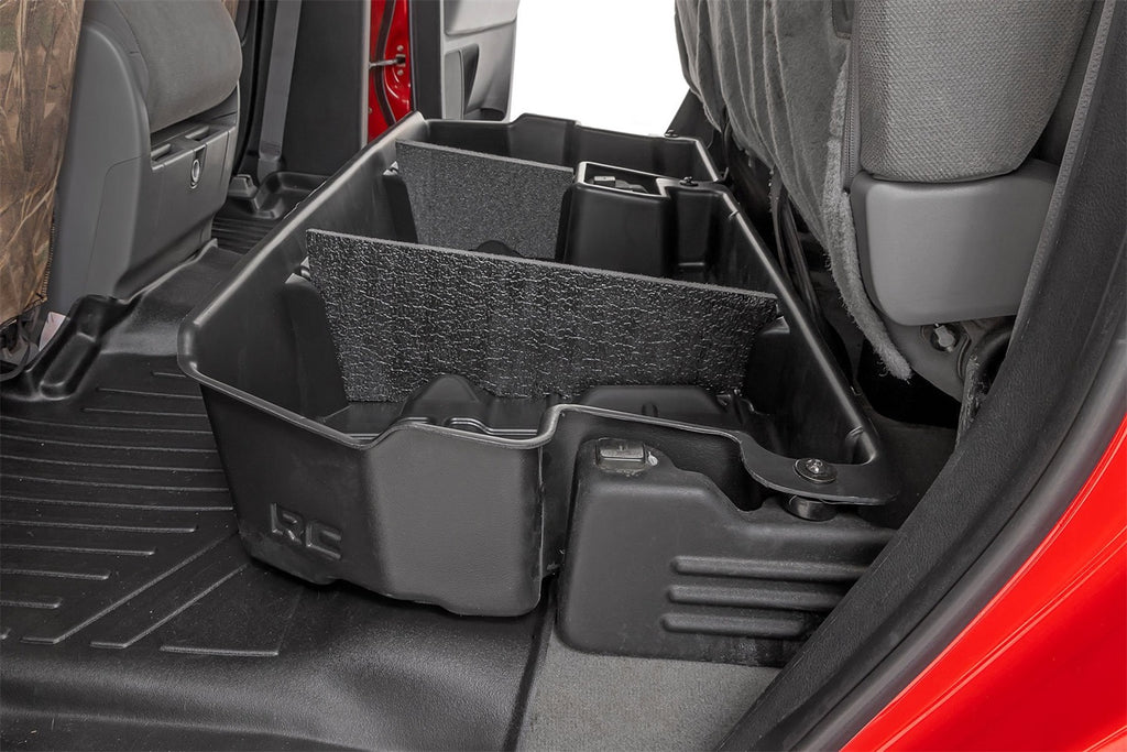 Rough Country RC09511 Under Seat Storage Compartment for Select Toyota Tundra