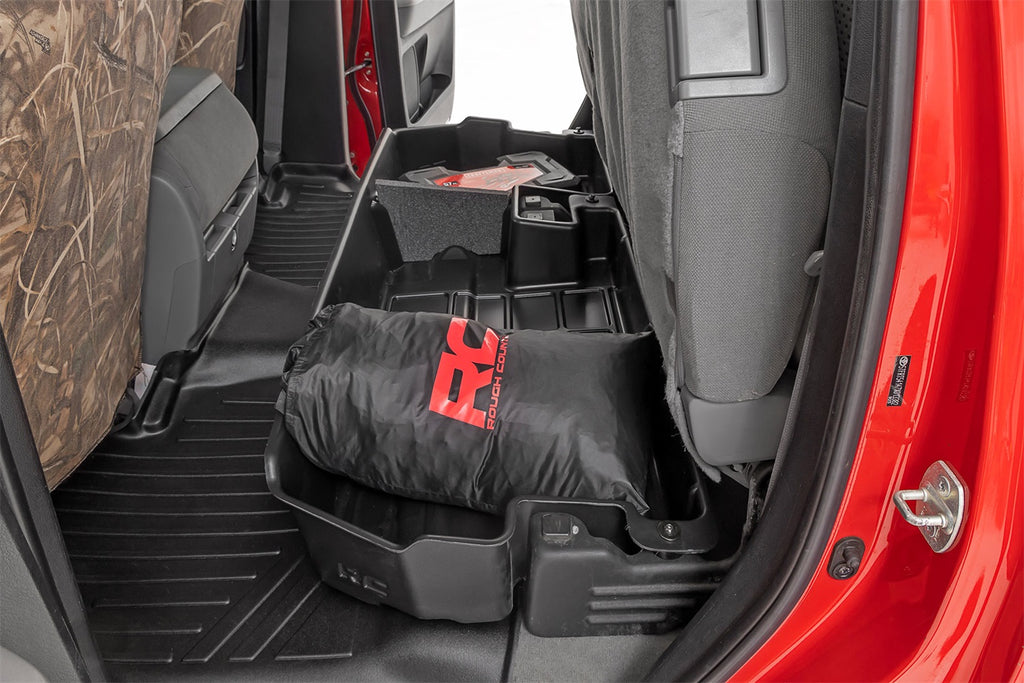Rough Country RC09511 Under Seat Storage Compartment for Select Toyota Tundra