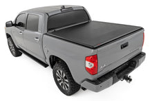 Load image into Gallery viewer, Rough Country 42419550 Soft Roll-Up Bed Cover for Select Toyota Tundra