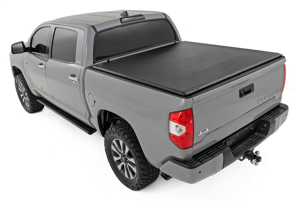 Rough Country 42719650 Soft Roll-Up Bed Cover for Select Toyota Tundra