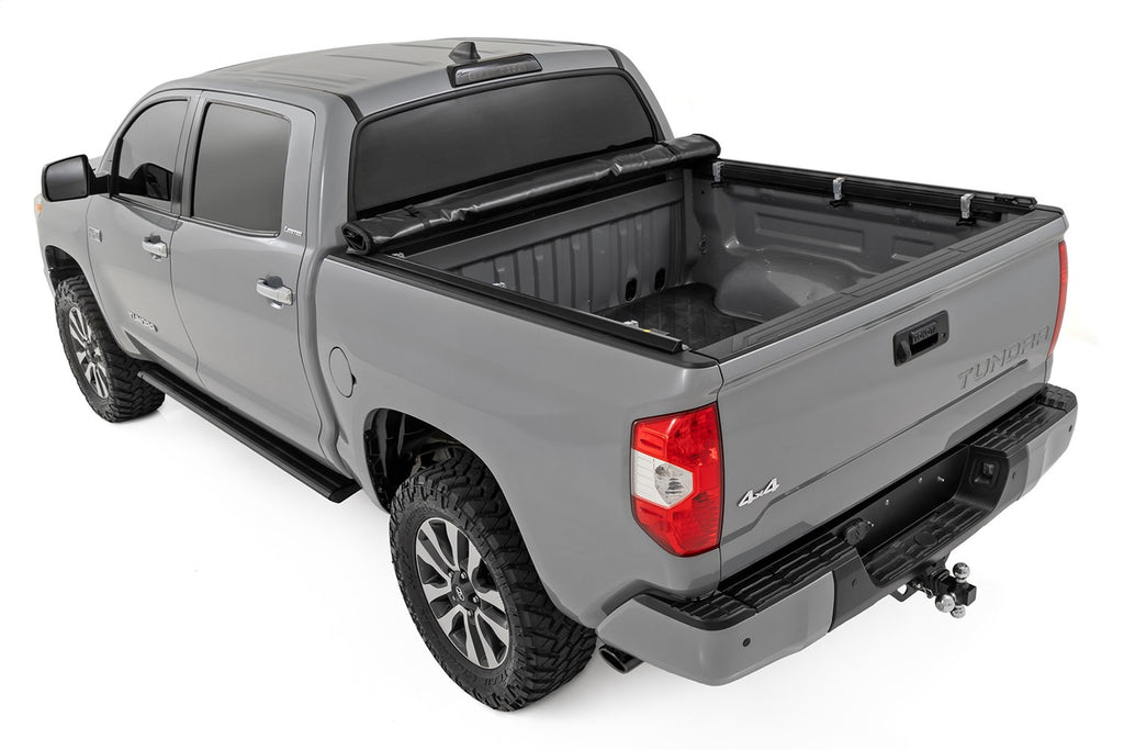 Rough Country 42419550 Soft Roll-Up Bed Cover for Select Toyota Tundra