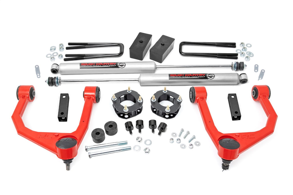 Rough Country 76830RED Suspension Lift Kit for Select Toyota Tundra