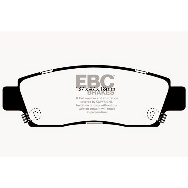 07-Buick-Enclave-3.6-Ultimax2-Rear-Brake-Pads