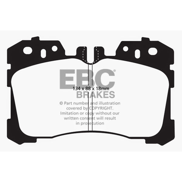 07-Lexus-Ls460-4.6-Redstuff-Front-Brake-Pads