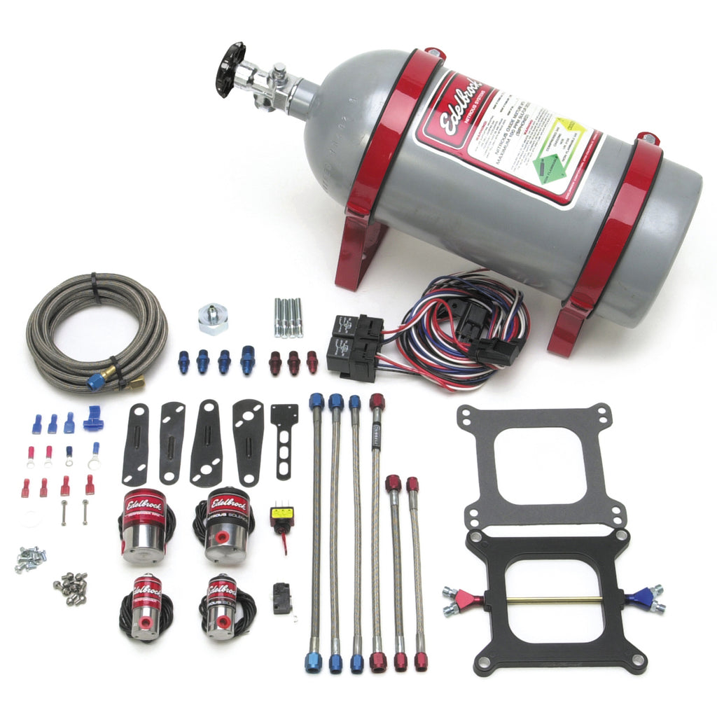 Edelbrock 70003 Nitrous Oxide Injection System Kit for Select Buick Apollo, Buick Centurion, Buick Century, Buick Electra, Buick Estate Wagon, Buick GS, Buick GS 350, Buick GS 400, Buick GS 455, Buick Gran Sport, Buick LeSabre, Buick Regal, Buick