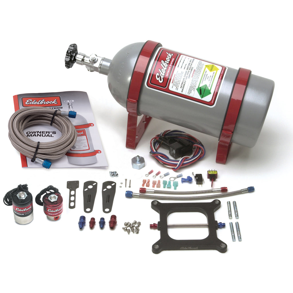 Edelbrock 70080 Nitrous Oxide Injection System Kit for Select Buick Apollo, Buick Centurion, Buick Century, Buick Electra, Buick Estate Wagon, Buick GS, Buick GS 350, Buick GS 400, Buick GS 455, Buick Gran Sport, Buick LeSabre, Buick Regal, Buick
