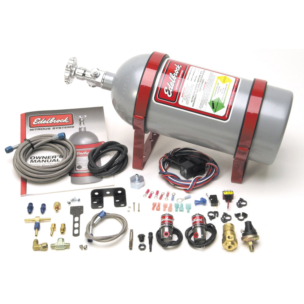 Edelbrock 70404 Nitrous Oxide Injection System Kit for Select Ford Mustang