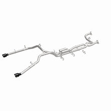 Load image into Gallery viewer, MagnaFlow Exhaust Products 19704 SPEQ Series Black Chrome Cat-Back System for Select Ram
