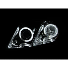 Load image into Gallery viewer, 0709-Camry-Headlights-Projector-With-HaloChrome-Clear-With-Amber-Reflectors-DrivePass