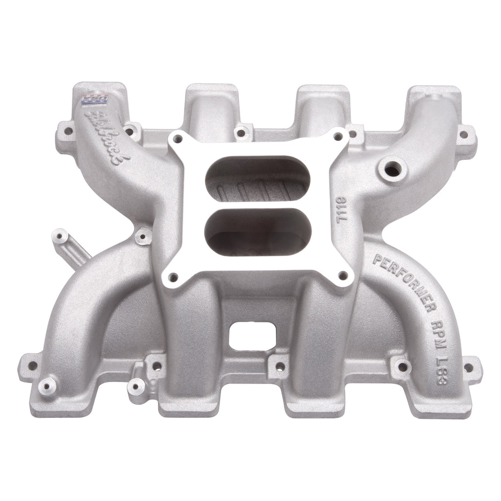 Edelbrock 71197 Performer RPM Small Block Chevy LS3 Intake Manifold Only