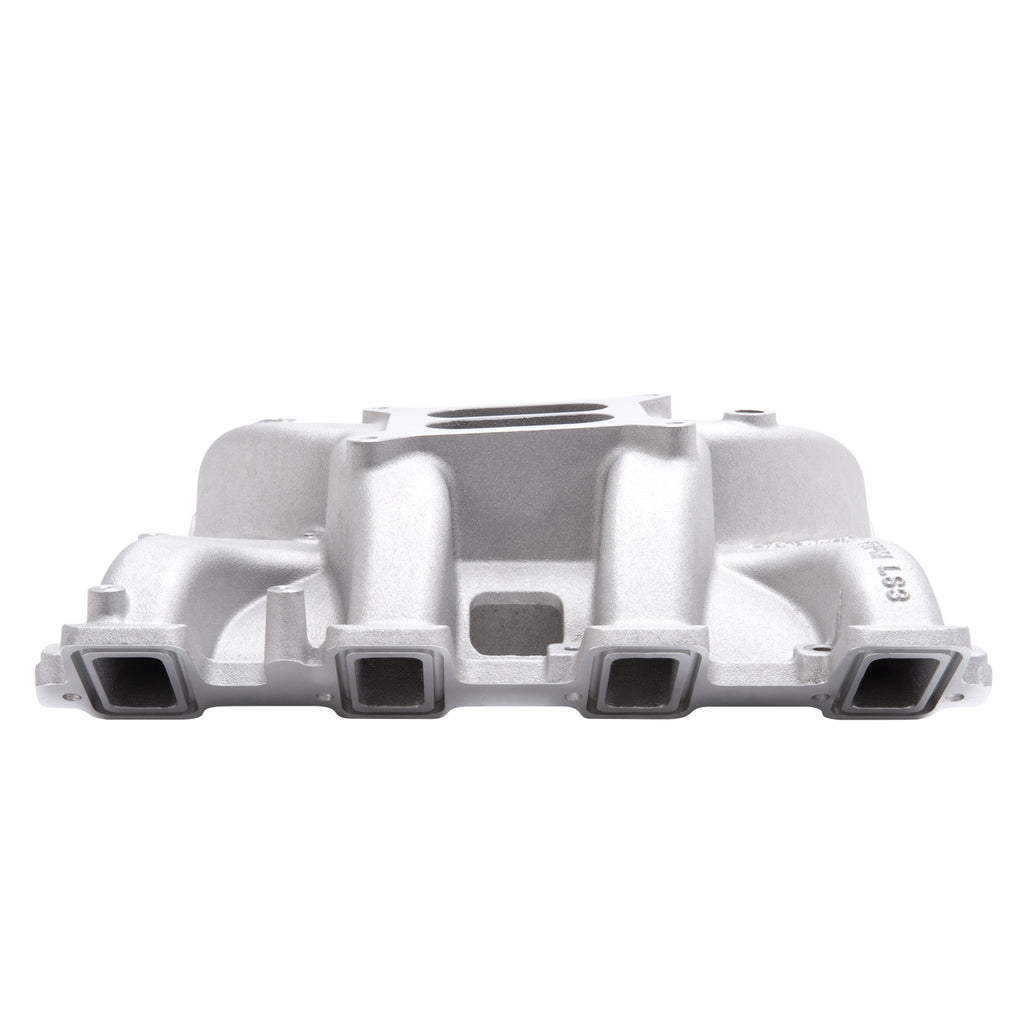 Edelbrock 71197 Performer RPM Small Block Chevy LS3 Intake Manifold Only