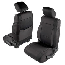 Load image into Gallery viewer, 0712-Jk-2-Door-Neoprene-Seat-Cover-Set-FrontRear-Black