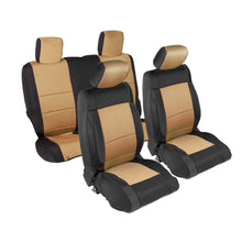 Load image into Gallery viewer, 0712-Jk-2-Door-Neoprene-Seat-Cover-Set-FrontRear-Tan