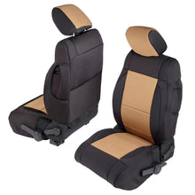 Load image into Gallery viewer, 0712-Jk-2-Door-Neoprene-Seat-Cover-Set-FrontRear-Tan