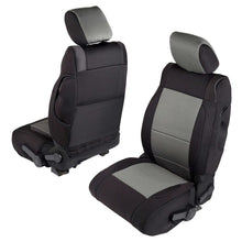 Load image into Gallery viewer, 0712-Jk-2-Dr-Neoprene-Front-And-Rear-Seat-Cover-Set;-BlackCharcoal
