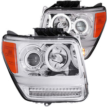 Load image into Gallery viewer, 0712-Nitro-G2-Projector-Halo-Chrome-Clear-Amber(Ccfl)Headlights-DrivePass