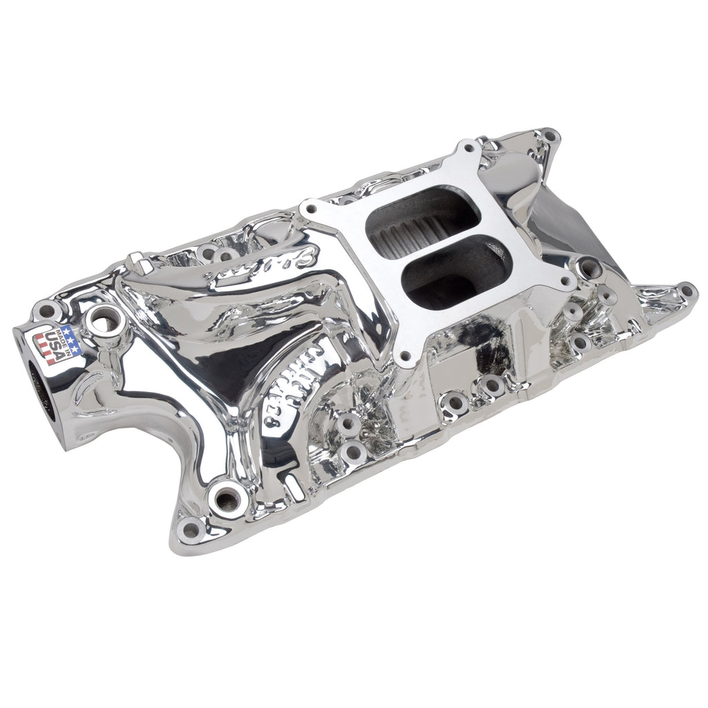Edelbrock 71214 Engine Intake Manifold for Select AC Shelby Cobra, DeTomaso Mangusta, Ford 300, Ford Bronco, Ford Country Sedan, Ford Country Squire, Ford Custom, Ford Custom 500, Ford E-100 Econoline, Ford E-100 Econoline Club Wagon, Ford E-150