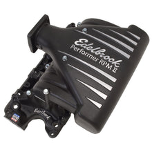 Load image into Gallery viewer, Edelbrock 71233 Performer RPM II Intake Manifold #71233 For 5.0L Small-Block Ford, Black Finish for Select Ford Mustang