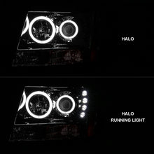 Load image into Gallery viewer, 0713-Avalanche0714-SuburbanTahoe-Headlights-Chrome-Clear-Projector-With-Halos-DrivPass
