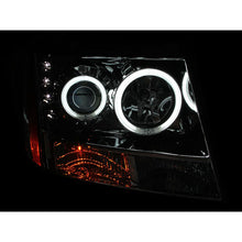 Load image into Gallery viewer, 0713-Avalanche0714-SuburbanTahoe-Headlights-Chrome-Clear-Projector-With-Halos-DrivPass