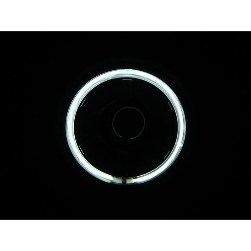 0713-Fj-Cruiser-Headlights-Black-Clear-Projector-With-Halos-DriverPassenger