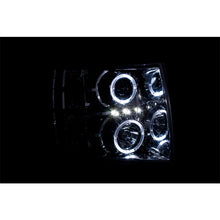 Load image into Gallery viewer, 0713-Silverado-15000714-Silverado-25003500-Projector-Chrome-Clear-Headlights-DrivPass