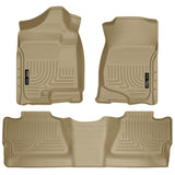 Husky Liners 98203 Front & 2nd Seat Floor Liners (Footwell Coverage)
