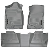 Husky Liners 98202 Front & 2nd Seat Floor Liners (Footwell Coverage)