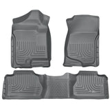 Husky Liners 98212 Front & 2nd Seat Floor Liners (Footwell Coverage)