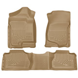 Husky Liners 98213 Front & 2nd Seat Floor Liners (Footwell Coverage)