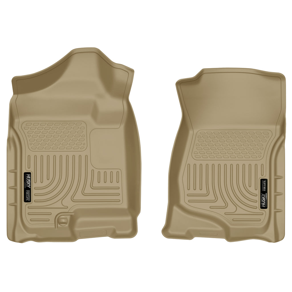 0713-SilveradoSierra-15000714-SilveradoSierra-25003500-ExtCrew-Cab-Front-Floor-Liners-Tan