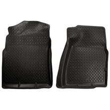 Load image into Gallery viewer, 0713-SilveradoSierra-15000714-SilveradoSierra-25003500-Reg-Cab-Front-Floor-Liners-Black