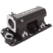 Load image into Gallery viewer, Edelbrock 71373 Pro-Flo XT Small Block Chevy EFI Black Intake Manifold for Select Avanti II, Buick Century, Buick LeSabre, Buick Regal, Buick Skylark, Checker Aerobus, Checker Deluxe, Checker Marathon, Checker Taxicab, Chevrolet 3B, Chevrolet 3C,